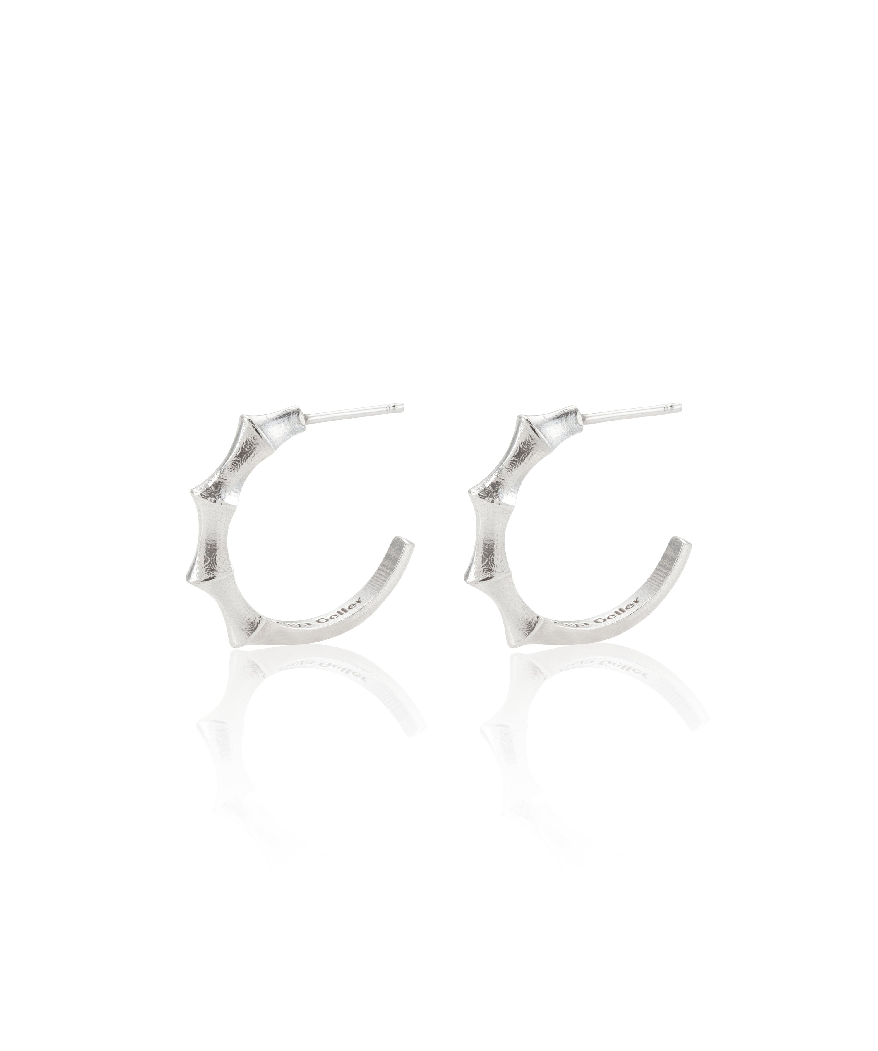 מיה גלר Maya Geller silver earrings
