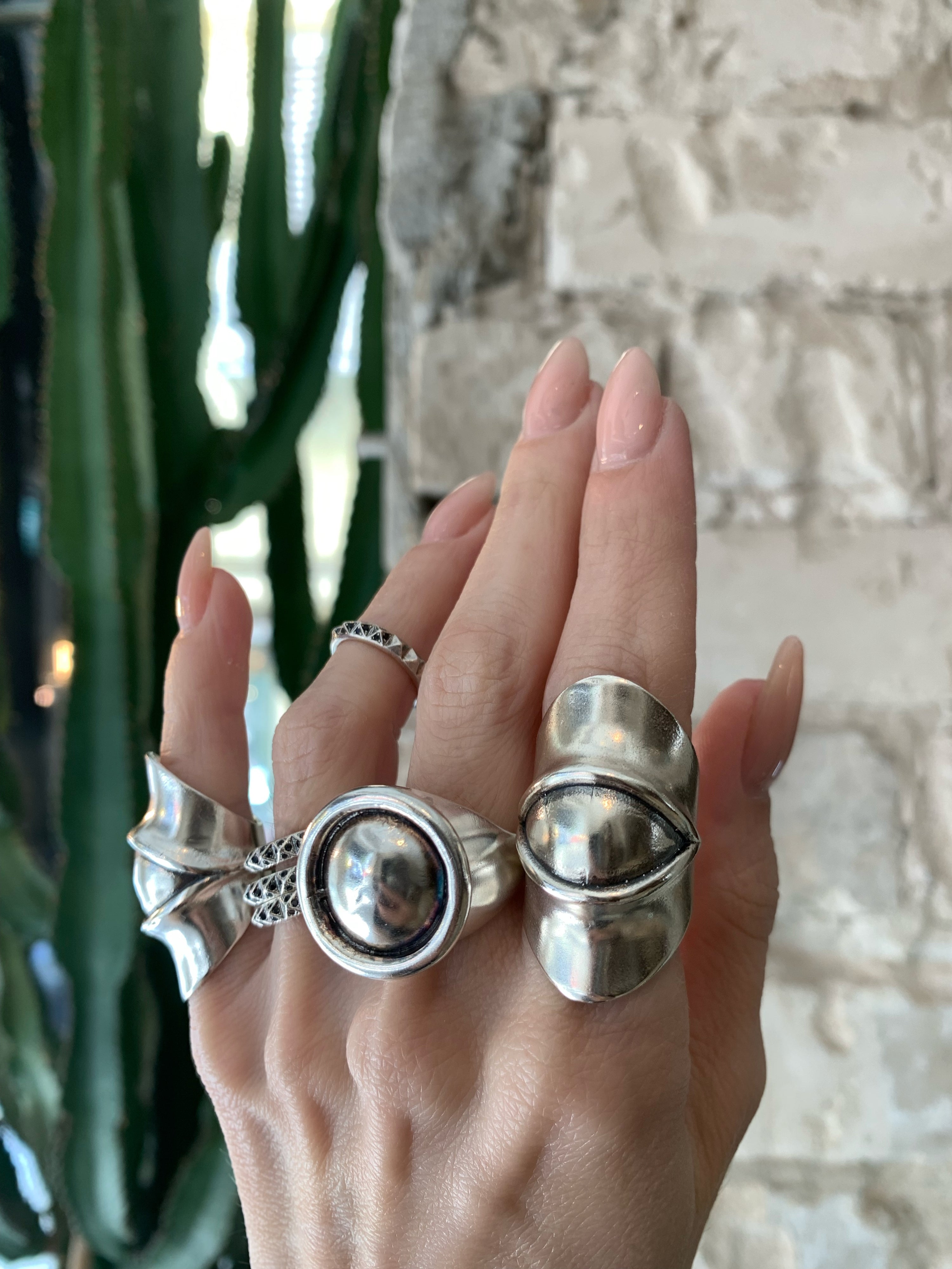 Maya Geller silver rings. מאיה גלר תכשיטים. מאיה גלר טבעות. מיה גלר.