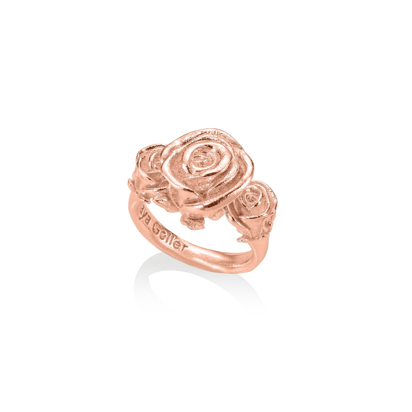 rose gold roses ring Maya Geller