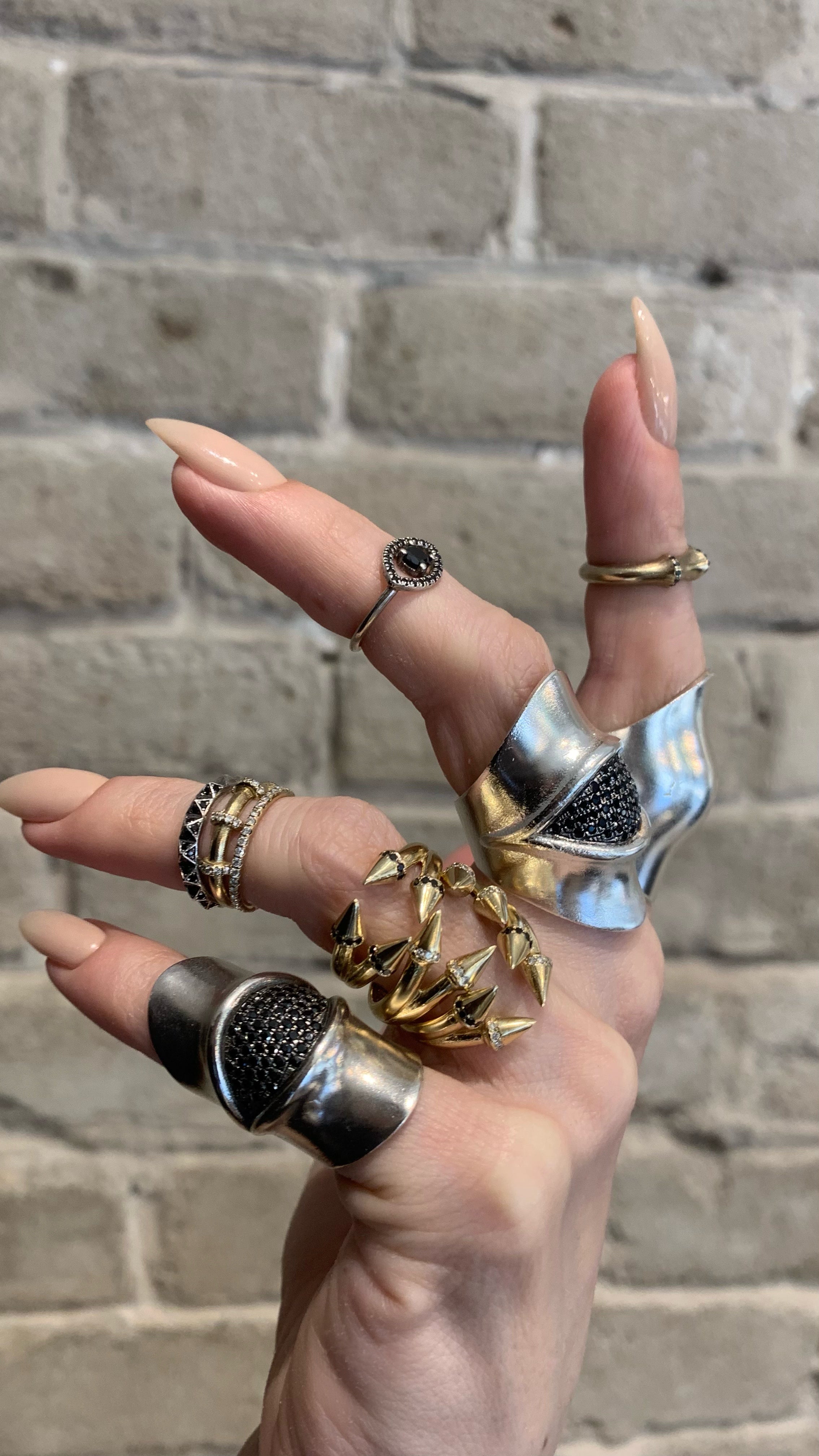 armor ring mix | Maya Geller store