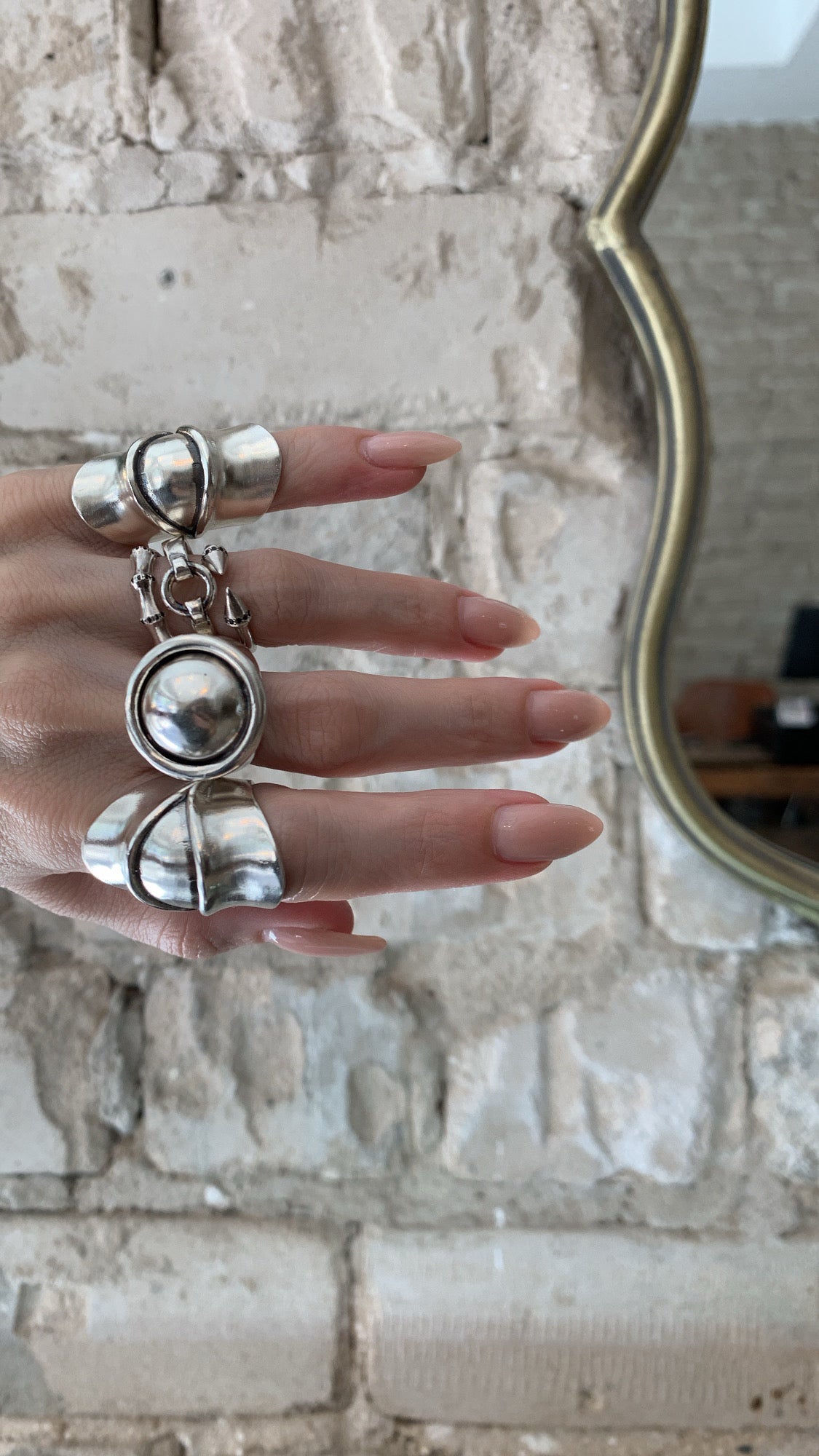 silver rings mix maya geller