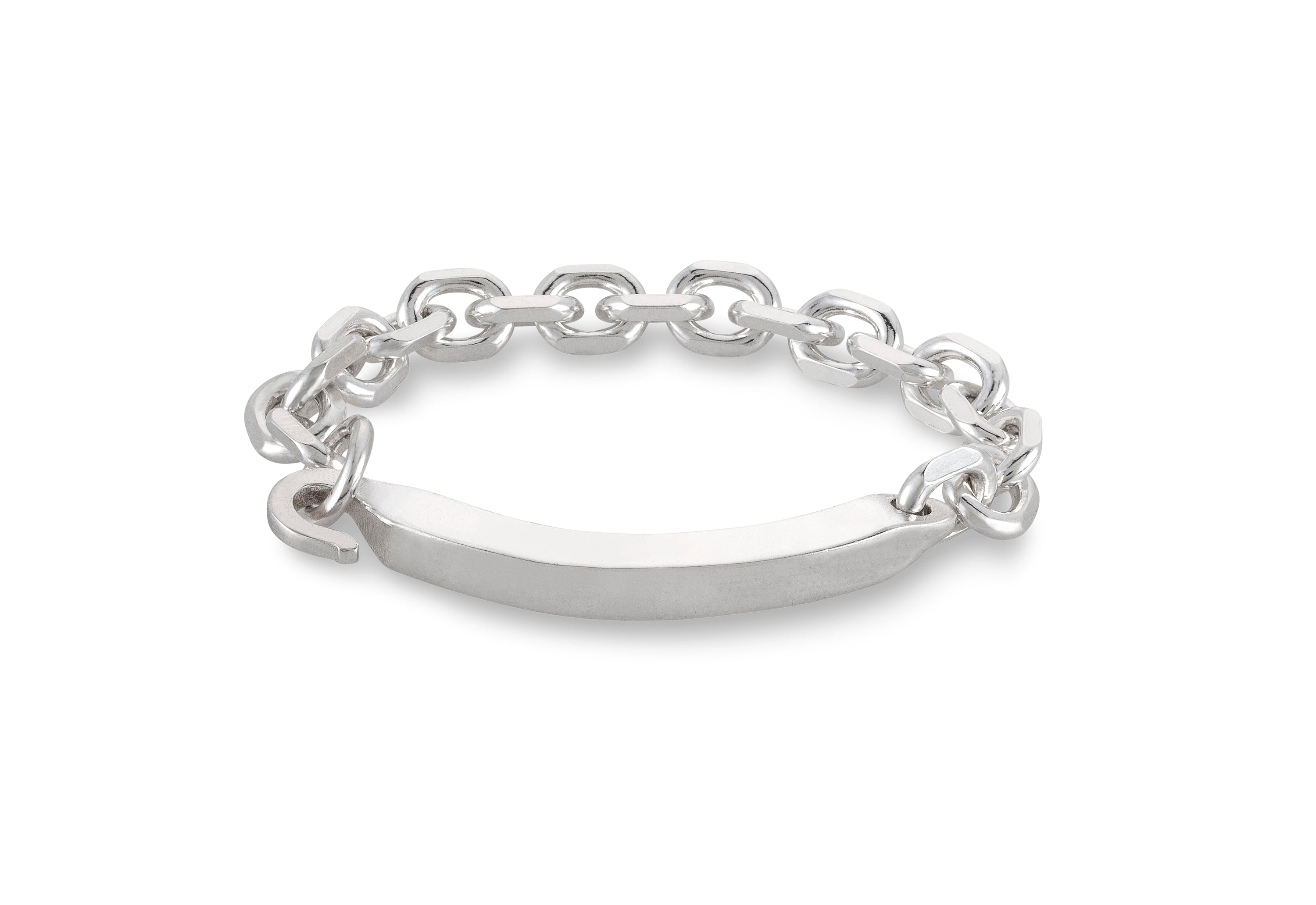 silver CHAIN bracelet