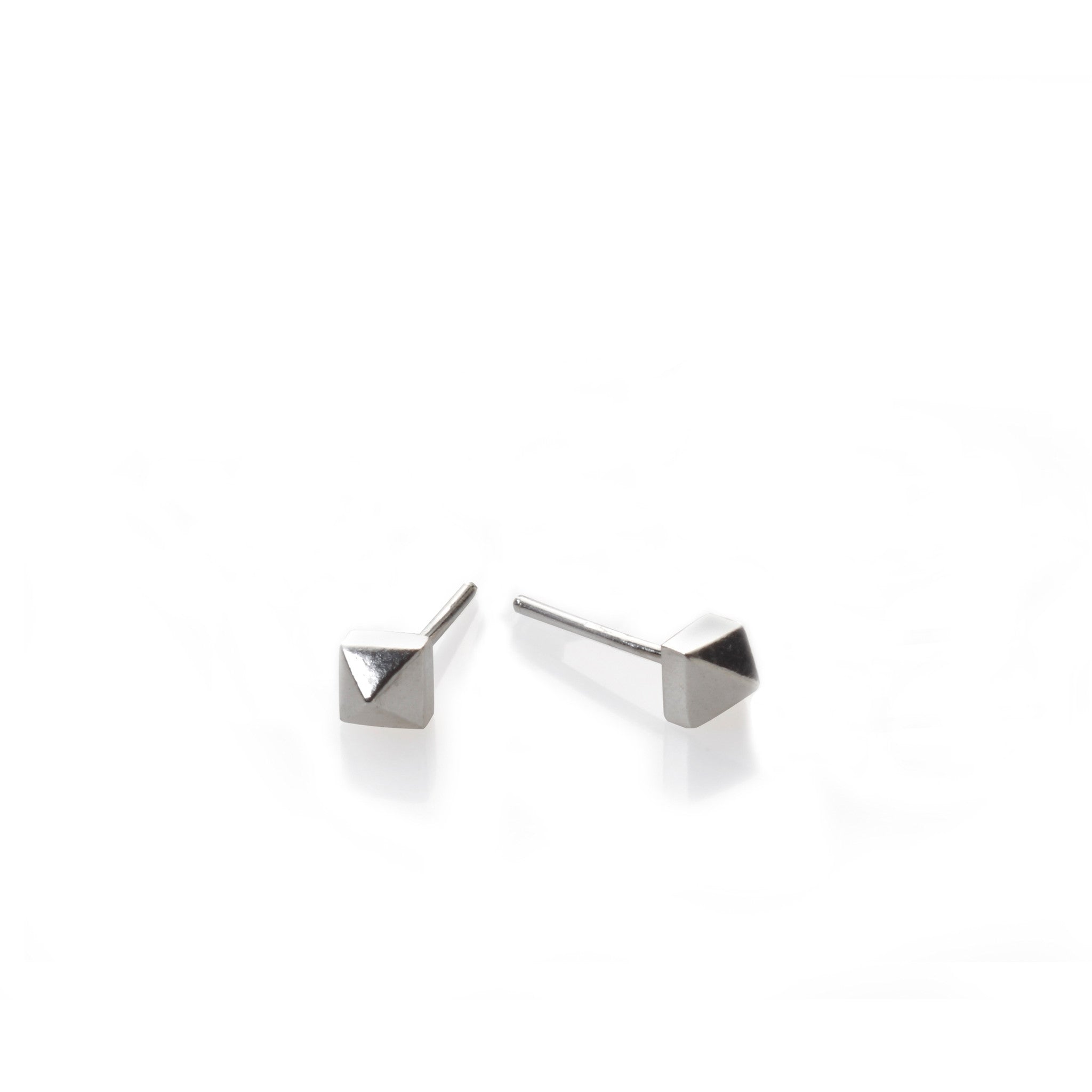 silver studs earrings