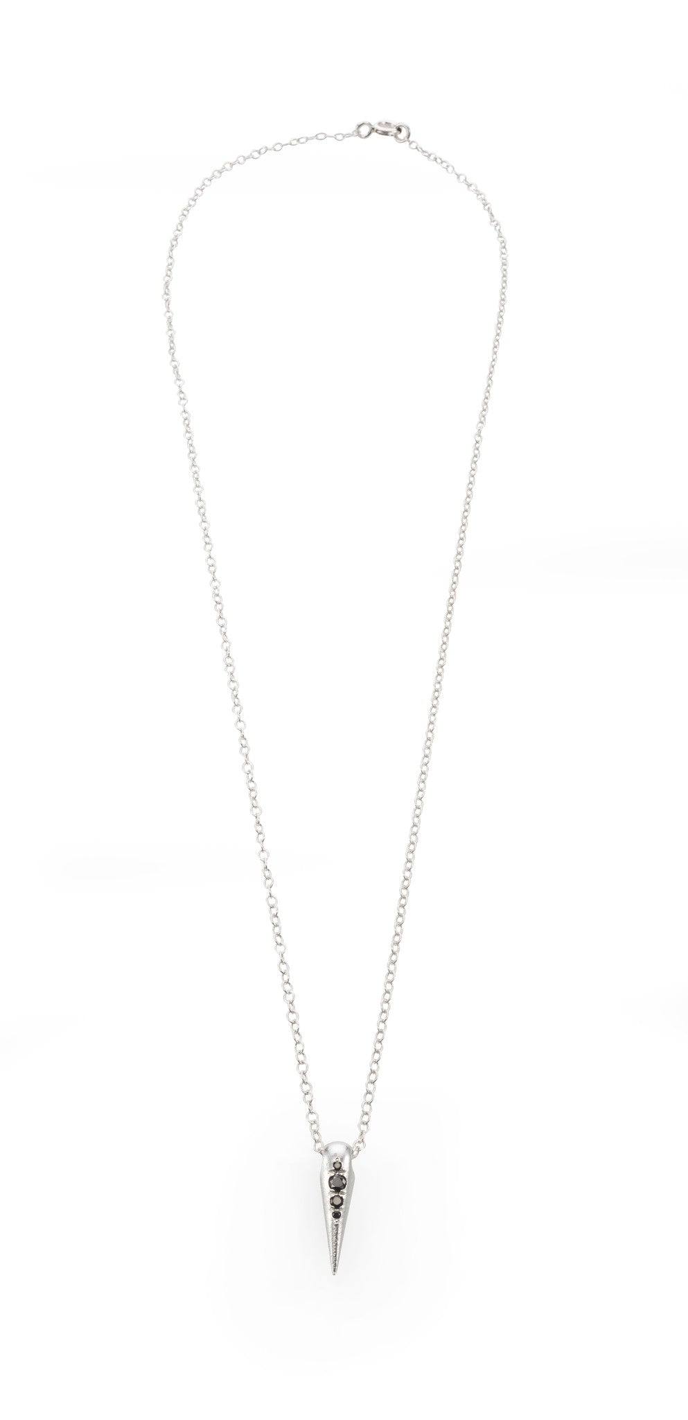 silver delicate necklace