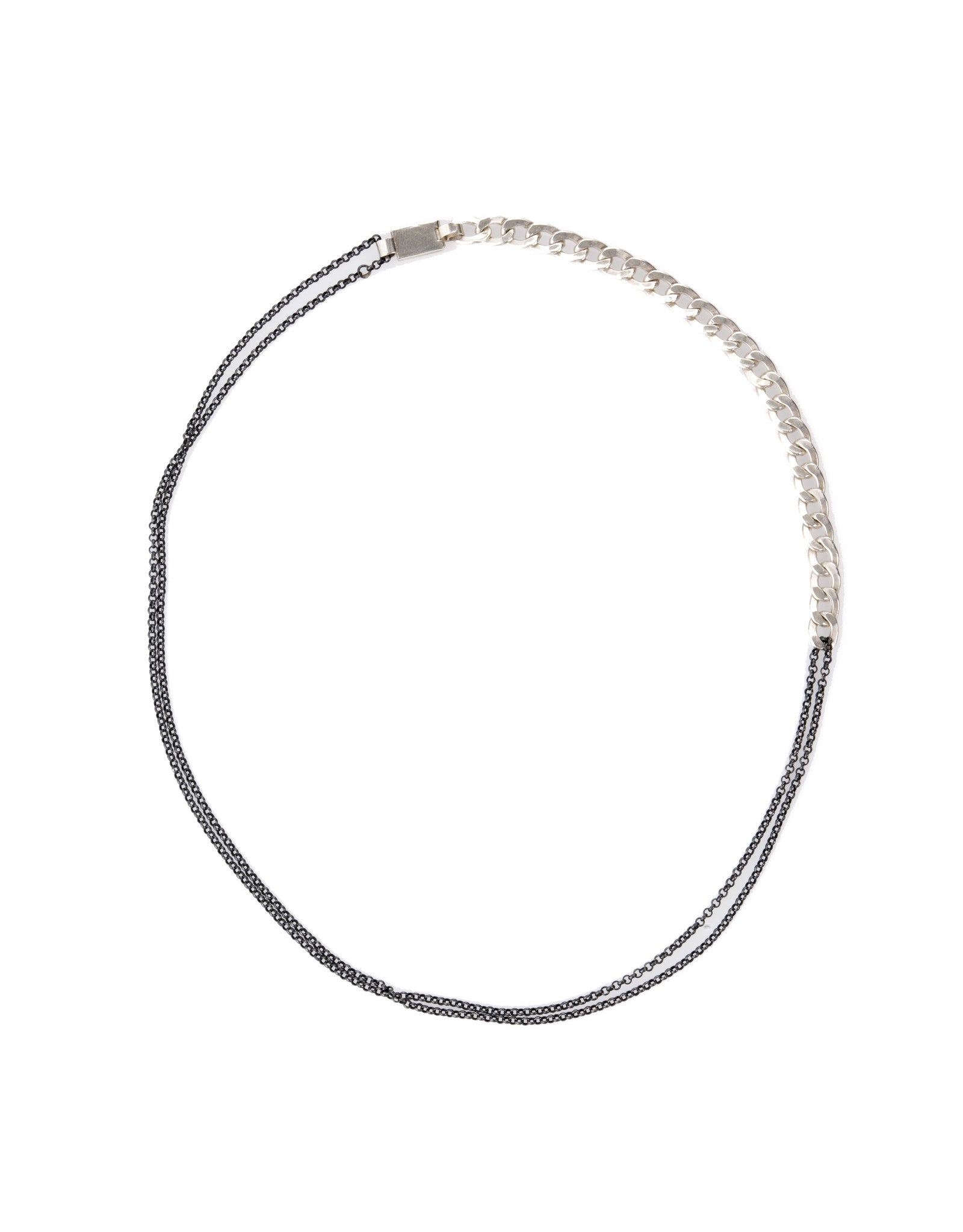 silver necklace Maya Geller. מאיה גלר תכשיטים. מיה גלר תכשיטים. שרשרת גורמט כסף.