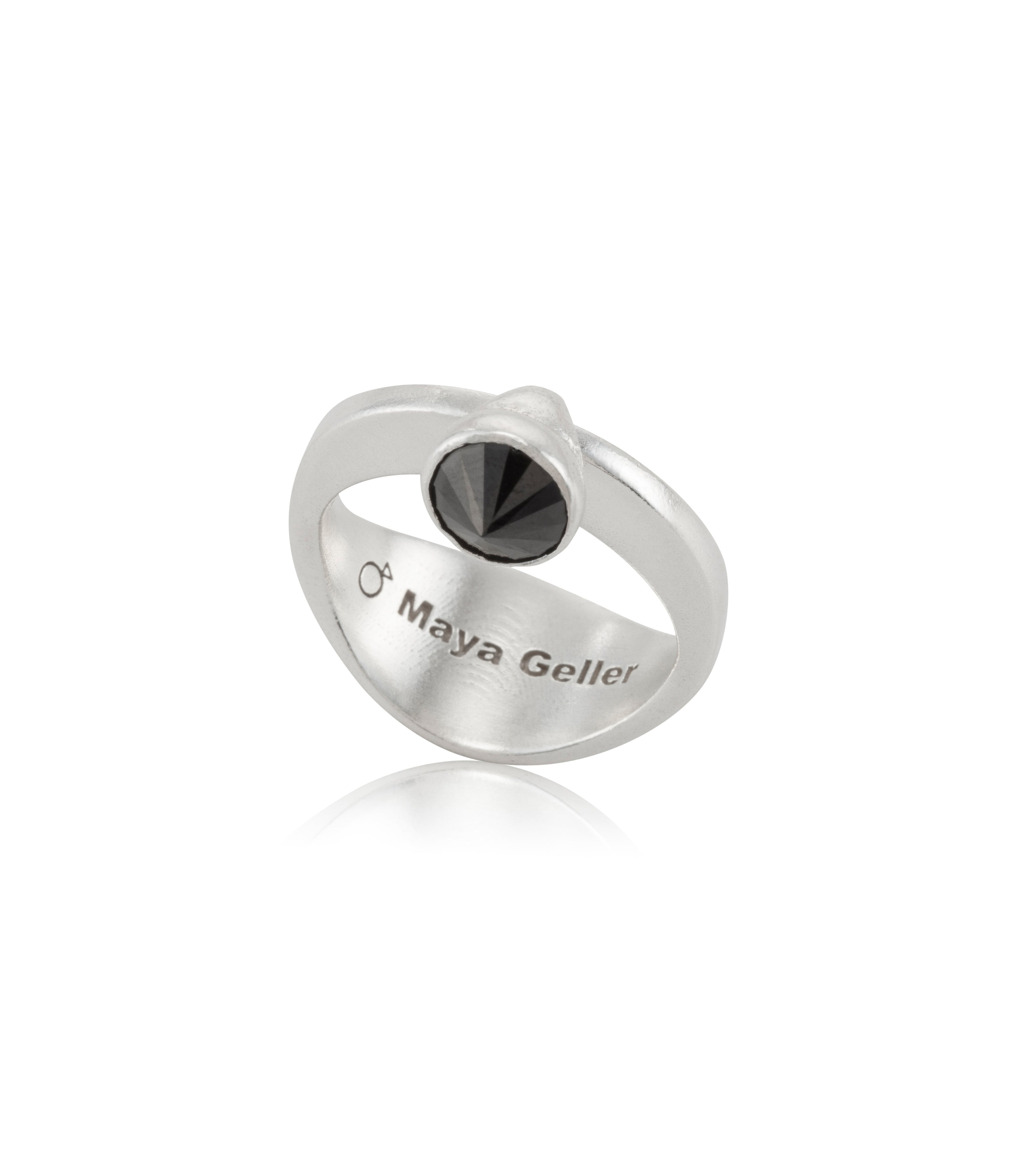 silver ring Maya Geller