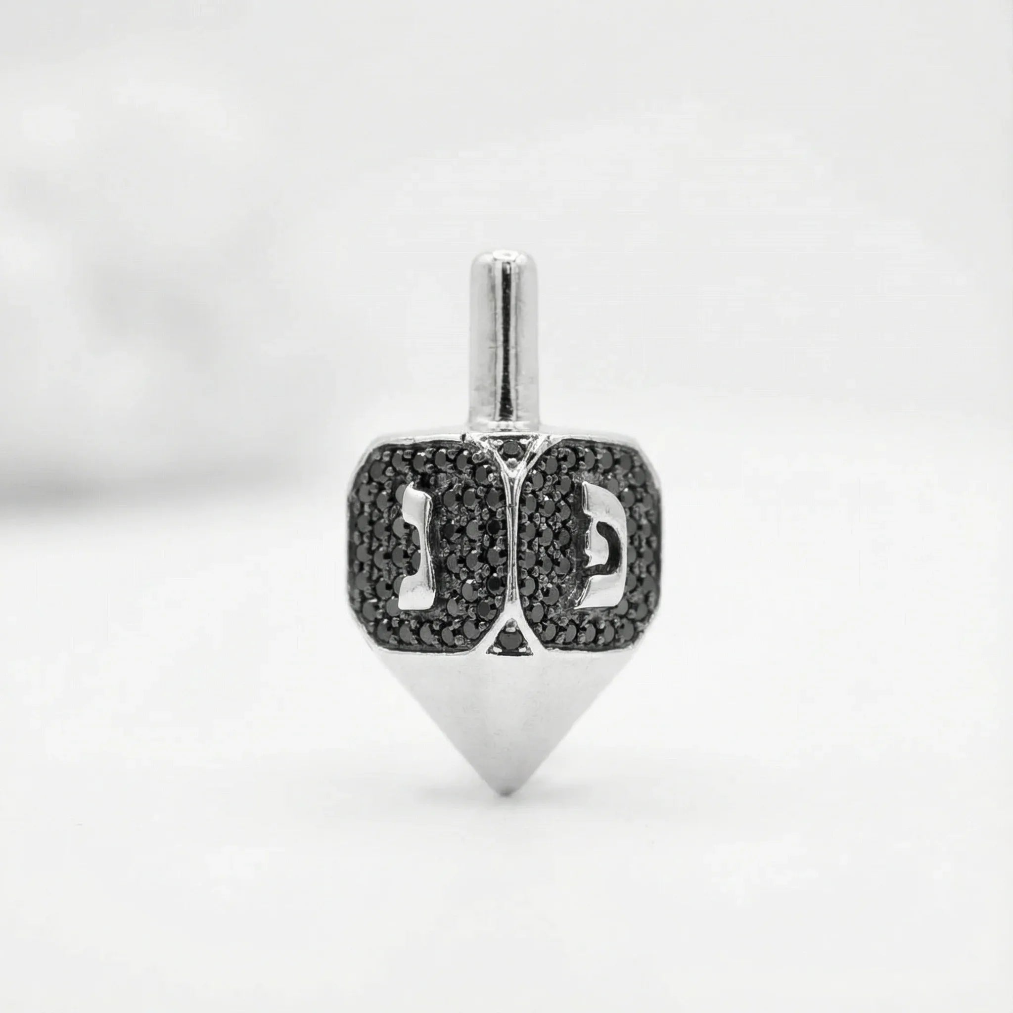Silver Dreidel - Maya Geller