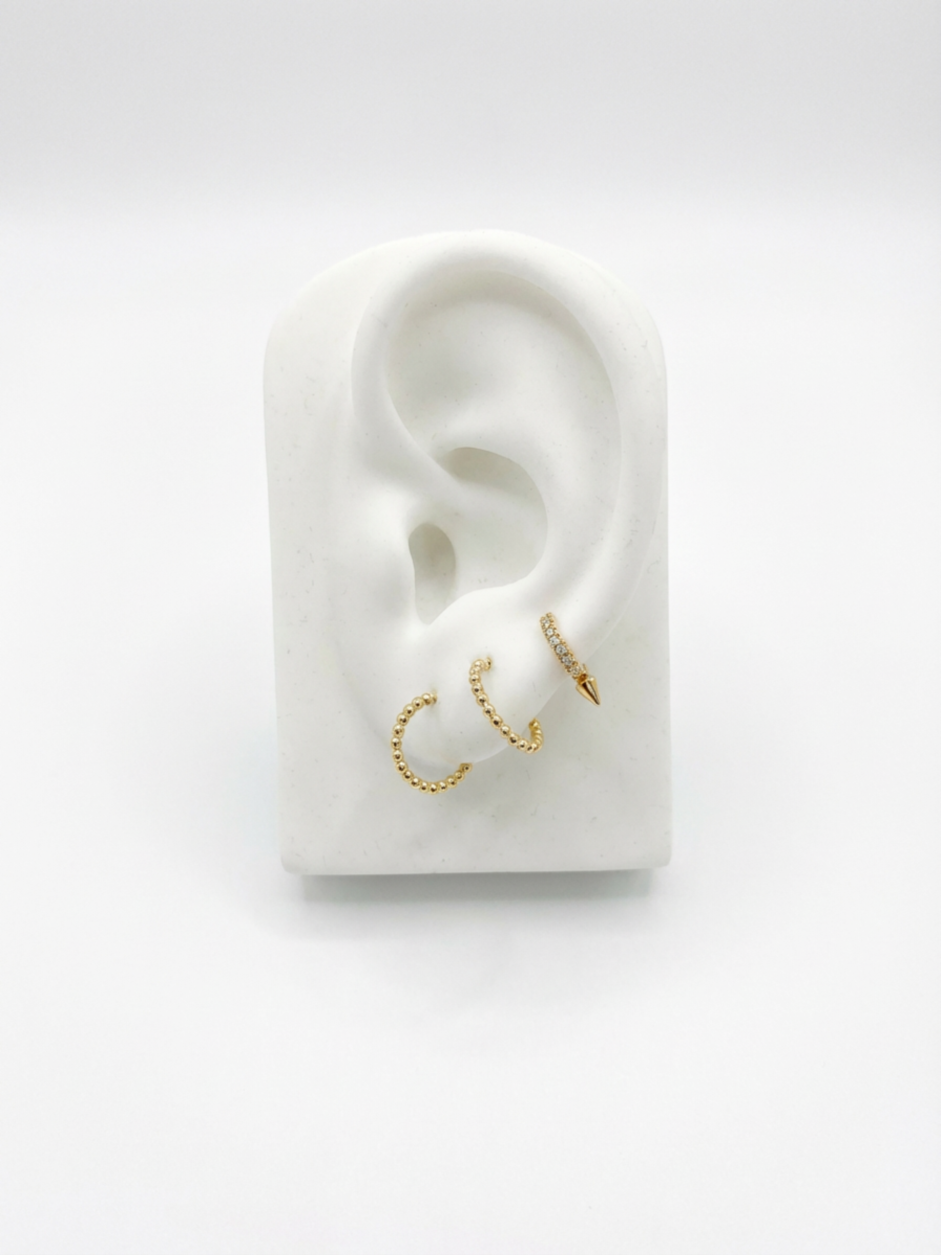 gold earrings mix by maya geller