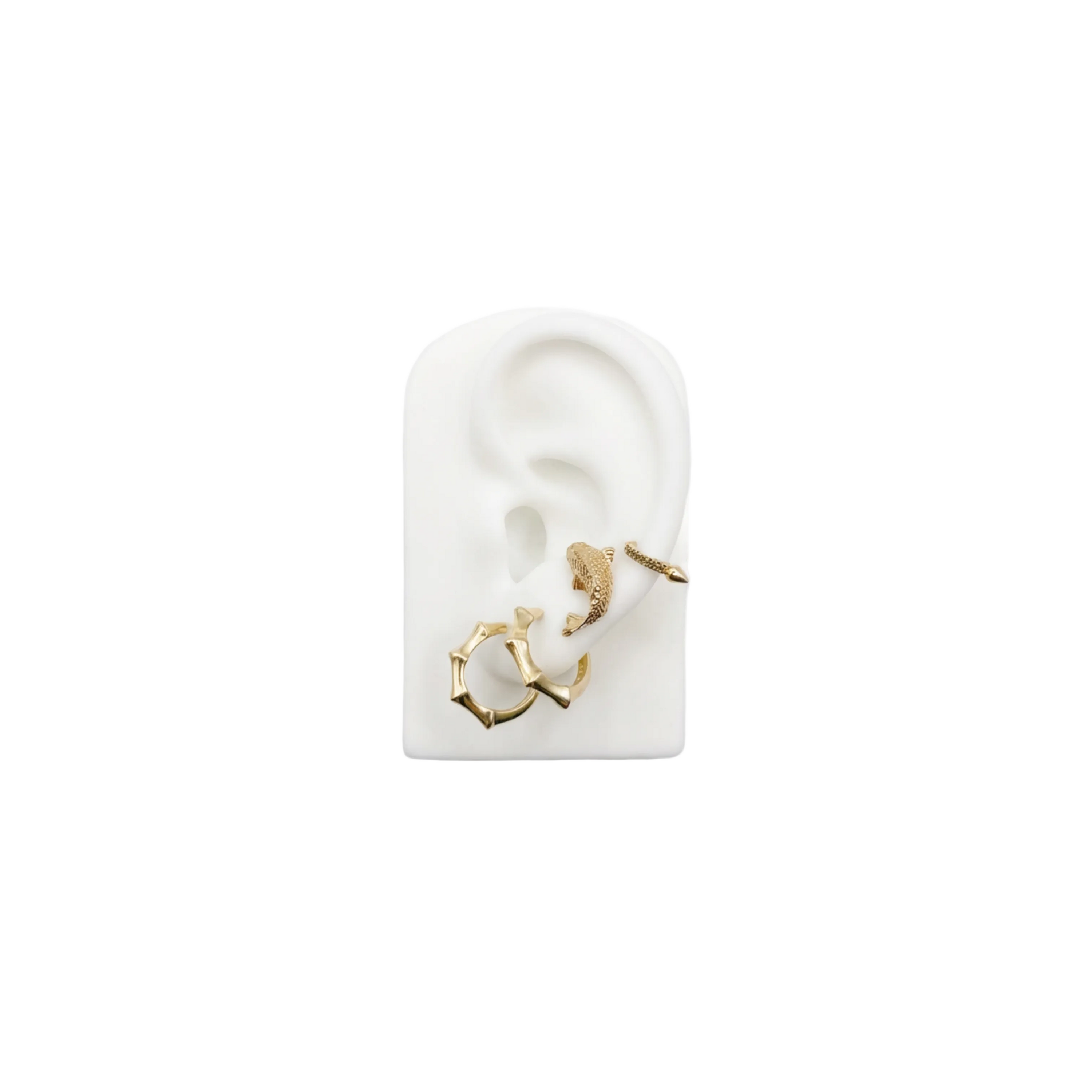 gold earrings mix by maya geller