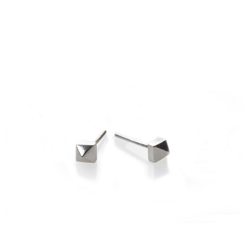 silver studs earrings