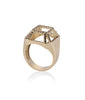 14k yellow gold highlights big Toy Ring