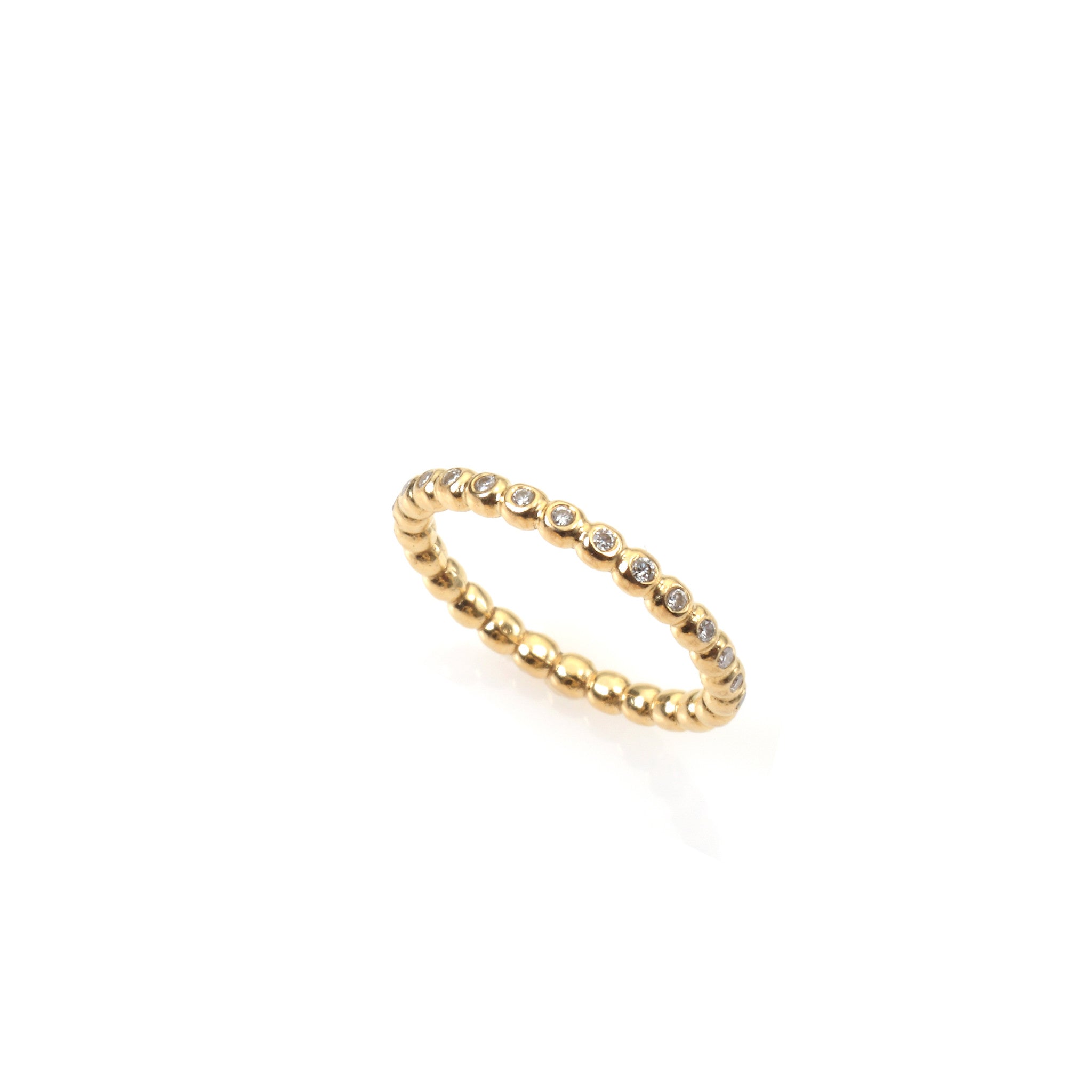 14k gold and diamonds ring