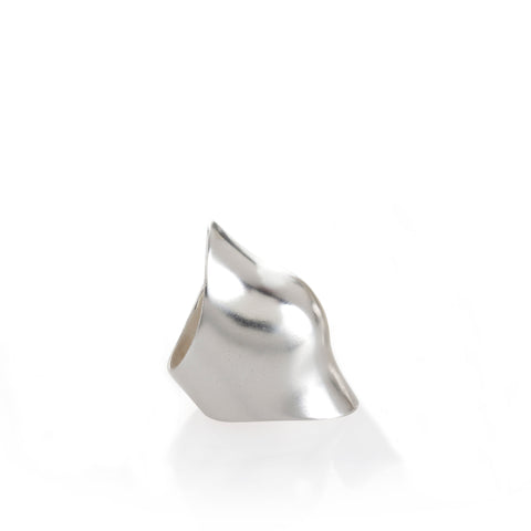 silver armour ring