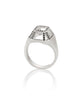 Silver small highlights TOY ring