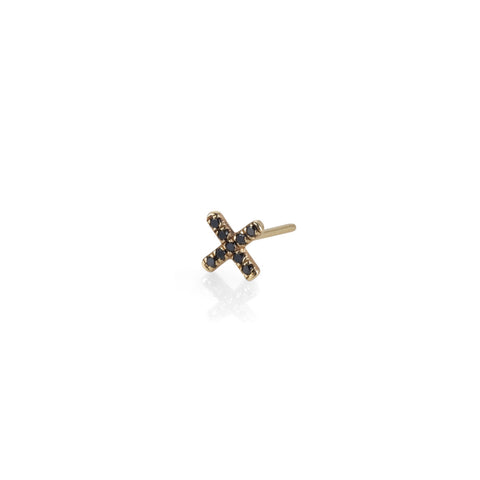 X GOLD EARRING - SINGLE EARRING